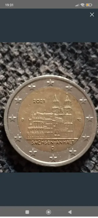 Lote 2 Monedas 2 Euros