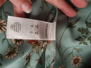 Camisa verde agua estampado floral