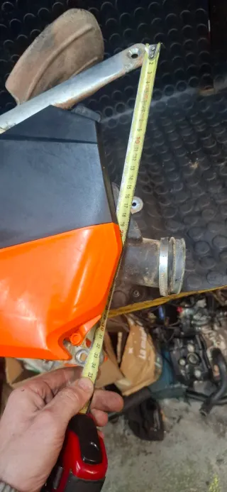 Kit Reestyling subchasis asiento deposito KTM exc