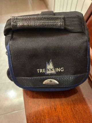 Videocámara JVC con bolso e instrucciones