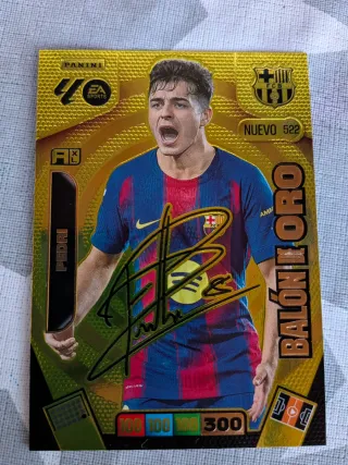 NOVEDAD!!! Pedri Panini FCB Balón de Oro Nuevo 522