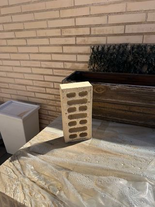 Palet Ladrillo Visto Crema 530 ud La Paloma