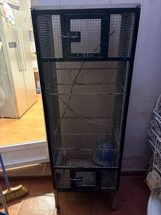 Voladera Jaula Pajarera Grande jaulon