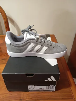 Zapatillas Adidas VL Court 3.0 K Gris