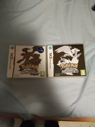 Lote Pokémon Blanco y Negro Nintendo DS