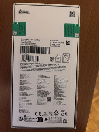 OPPO Reno14 F 5G 256GB Nuevo