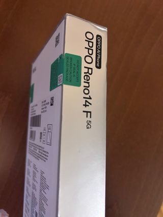OPPO Reno14 F 5G 256GB Nuevo
