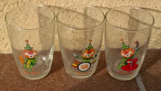 3 Vasos Fanta con personaje