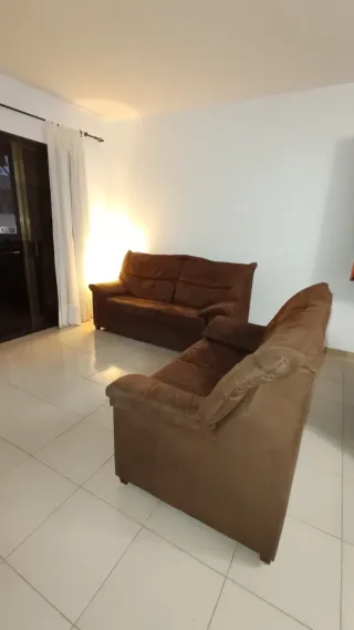 REGALO Sofá 2 y 3 plazas marrón