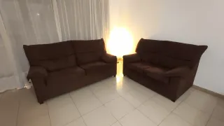 REGALO Sofá 2 y 3 plazas marrón