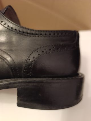 Zapatos de piel negros para hombre