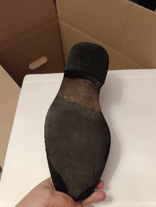 Zapatos de piel negros para hombre