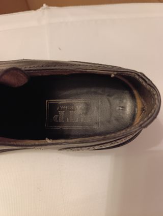 Zapatos de piel negros para hombre