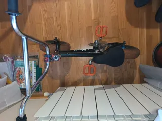 Mini BMX Wildcat Negra y Naranja