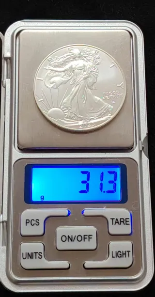 Moneda Plata. Onza American Eagle 2023