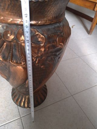 Portaombrelli in rame vintage