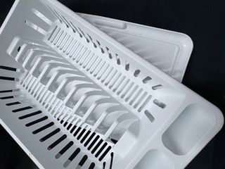 Escurridor de platos blanco