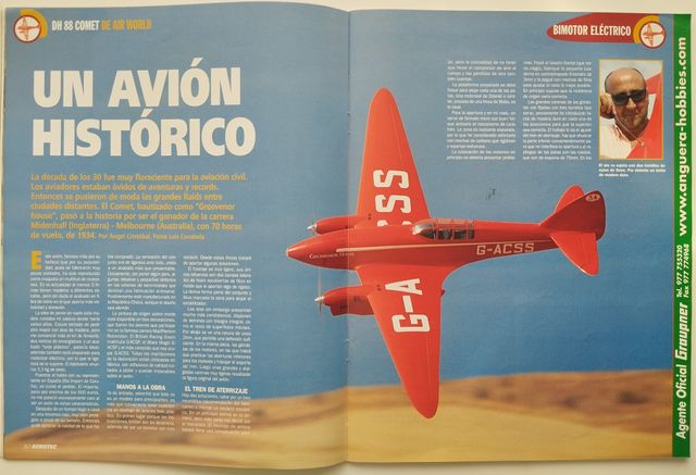 Aeromodelismo Motovelero Super Dimona escala 1/2,8