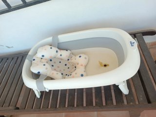 Bañera Bebé Plegable Mundibebe IRIS