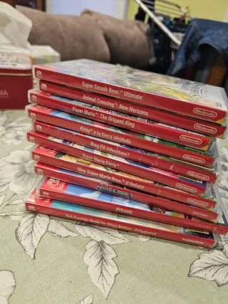 Cajas vacías Nintendo SWITCH