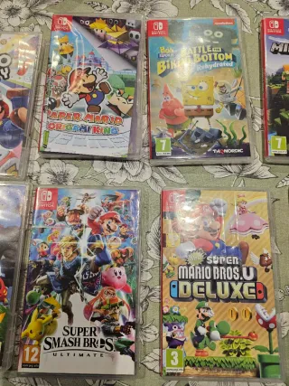 Cajas vacías Nintendo SWITCH