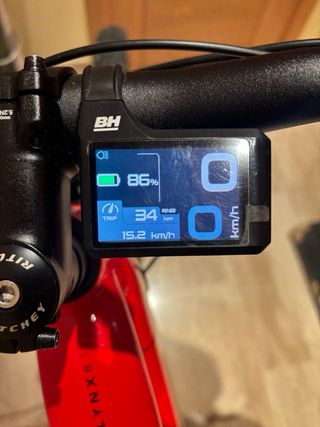 Bicicleta Eléctrica Roja