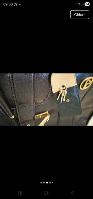 Borsone da viaggio nero