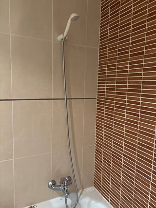 Grifo de ducha con teleducha