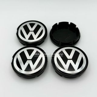 55mm Pack 4 Tapabujes llanta VW