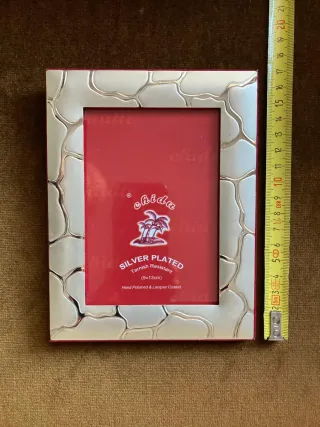 Marco de fotos Chidu plata  9x13cm
