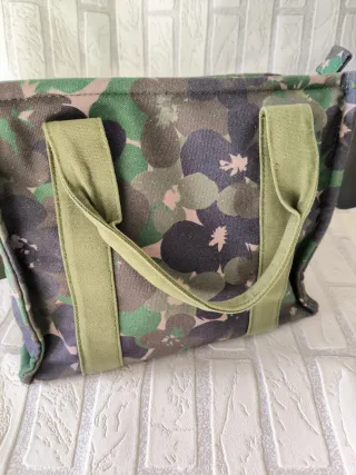 Bolso de mano estampado floral