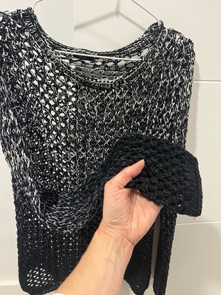 Jersey de rejilla degradado