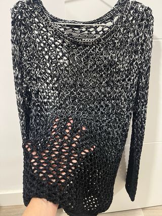 Jersey de rejilla degradado