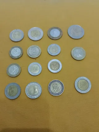 Colección de monedas de varios países