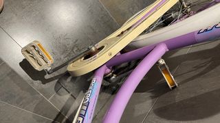 Bicicleta Morada Clásica