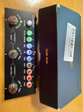 Pedal Multiefectos Guitarra CUVAVE CUBE BABY