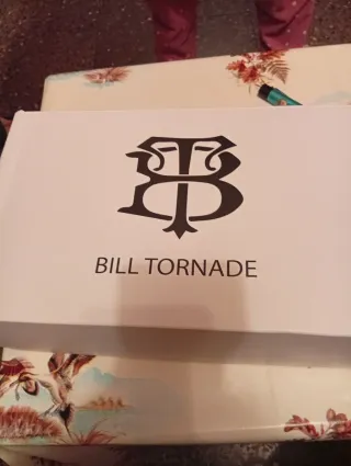 Zapatillas Bill Tornade grises y negras‼️