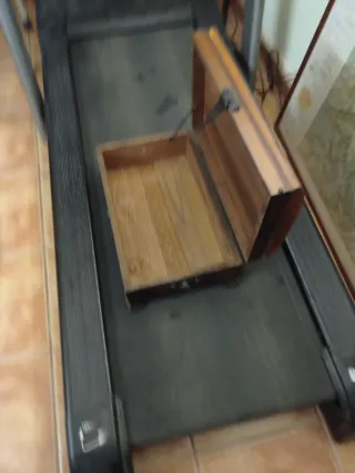 Baúl retro de madera