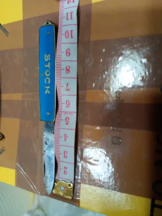 Coltellino Stock blu