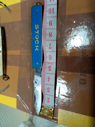 Coltellino Stock blu