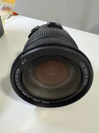 Objetivo Sigma 17-50mm f/2.8 para Nikon