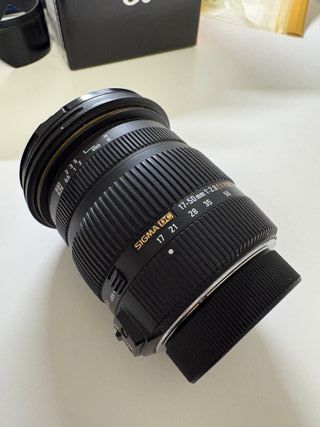 Objetivo Sigma 17-50mm f/2.8 para Nikon