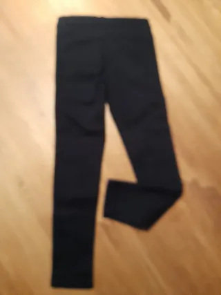 Pantalón negro niño Talla 7/8
