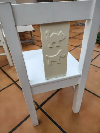 3 Sillas Blanca Niños, Ikea