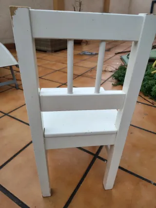 3 Sillas Blanca Niños, Ikea