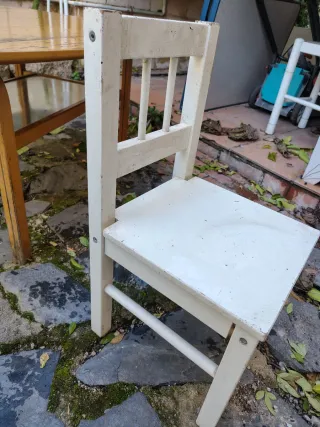 3 Sillas Blanca Niños, Ikea