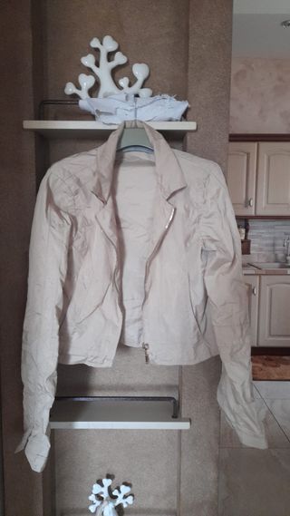 GIUBBINO DONNA IN POLIESTERE BRAND GUCCI COL. BEIG