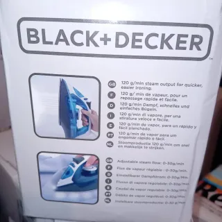 Plancha de Vapor Black+Decker 2200W