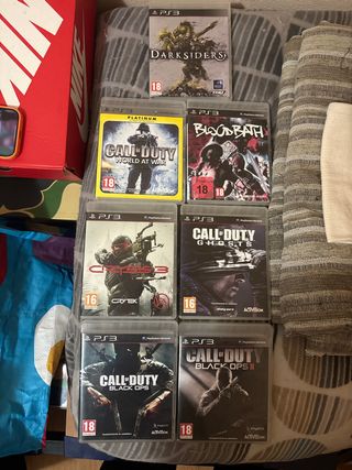 Juegos PS3: Darksiders, Crysis 3, Call of Duty