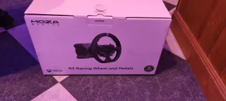 Bundle Moza R3 + Volante ESX + Pedales S-RP Lite